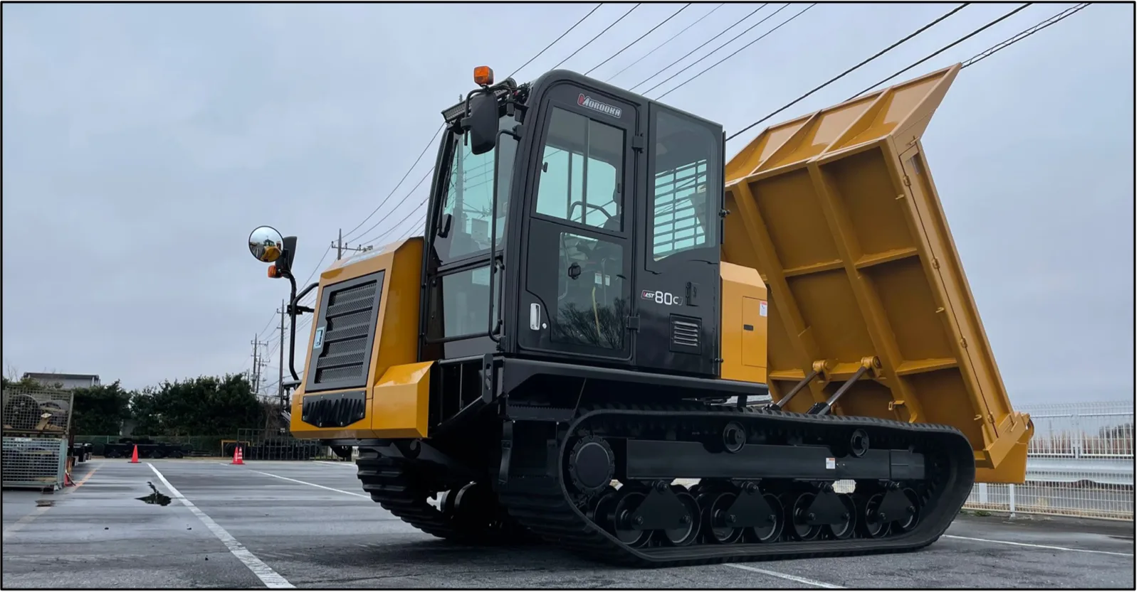 Morooka MST-80C crawler carrier