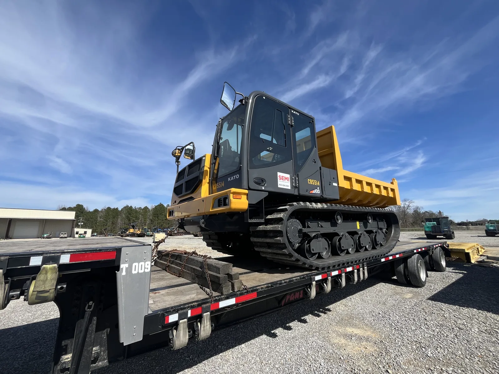 SEMI hauling and transport